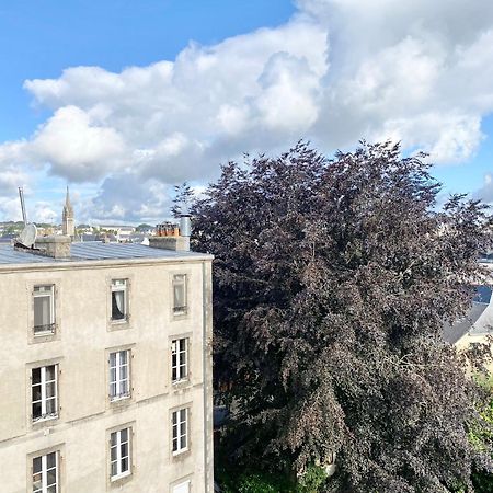 Le Nid Des Quais - Vue Panoramique Au Coeur De La Ville - Wifi - Entree Autonome Quimper Luaran gambar