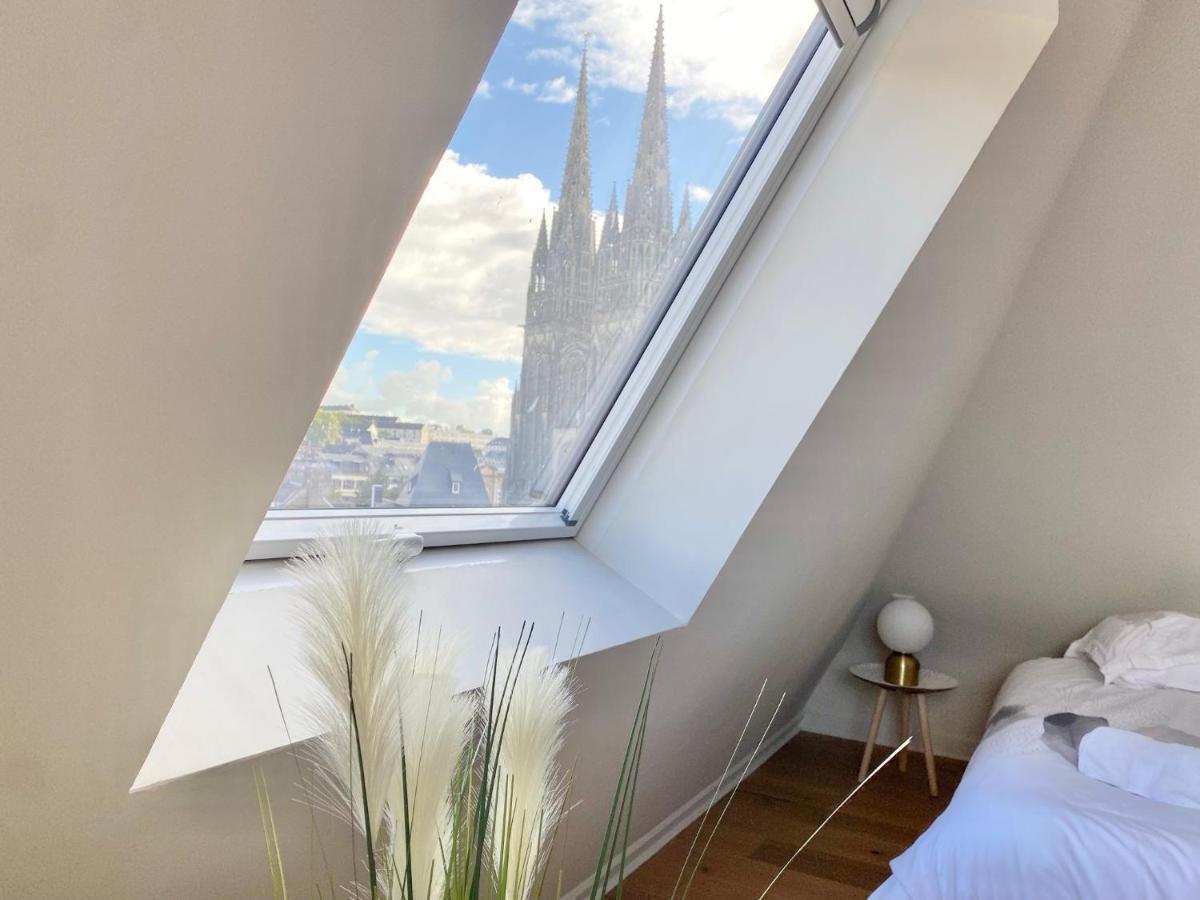 Le Nid Des Quais - Vue Panoramique Au Coeur De La Ville - Wifi - Entree Autonome Quimper Luaran gambar
